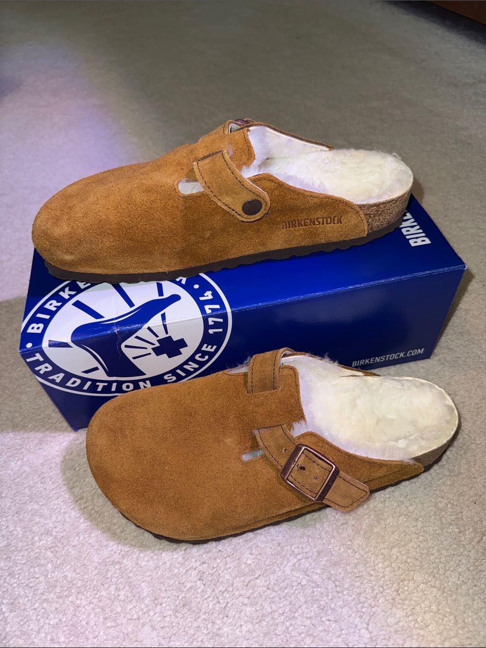Birkenstock - Boston Shearling (Mink)
